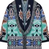 ALANUI Geometric Roots Cardigan