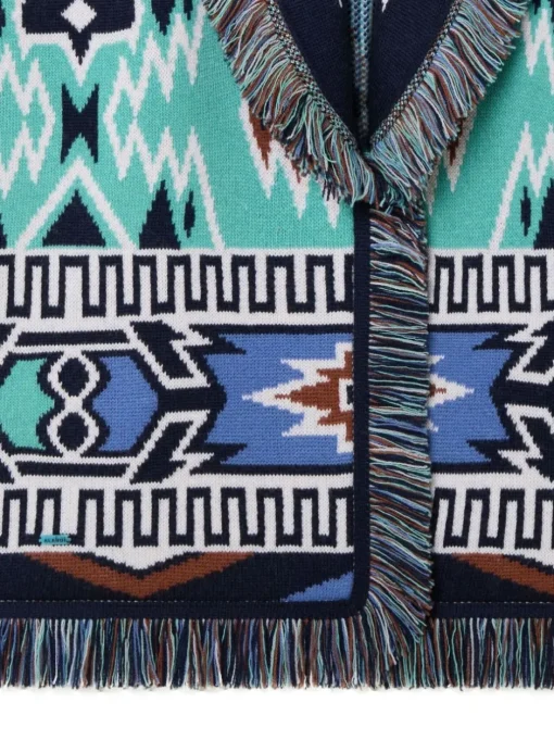 ALANUI Geometric Roots Cardigan