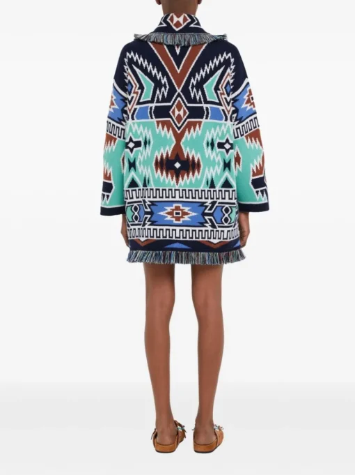 ALANUI Geometric Roots Cardigan