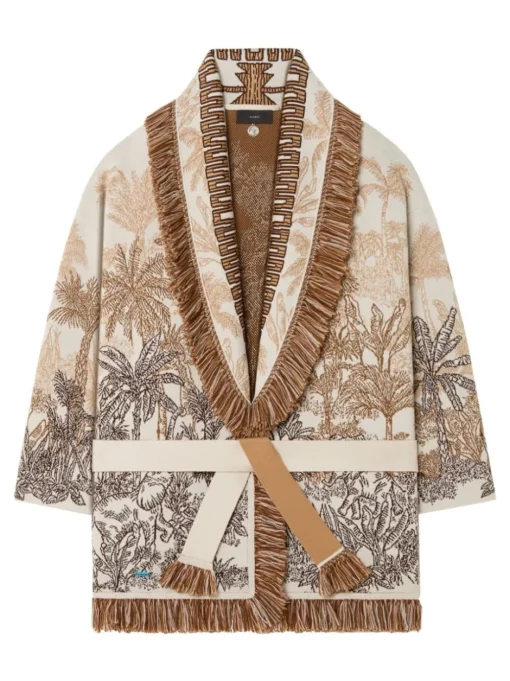 ALANUI Jungle Toile de Jouy cardigan