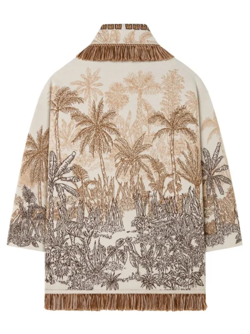 ALANUI Jungle Toile de Jouy cardigan