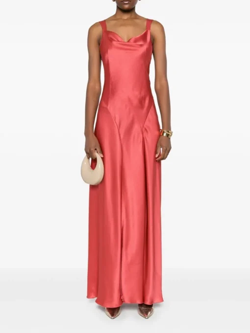 ALBERTA FERRETTI Evening dress with cut-out