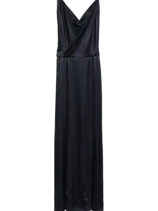 ALBERTA FERRETTI Long satin dress