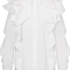 ALBERTA FERRETTI Shirt with ruffles