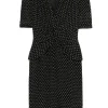 ALESSANDRA RICH Midi dress with print