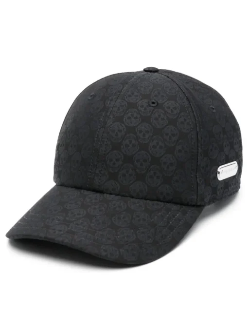 ALEXANDER McQUEEN Baseball hat with jacquard effect