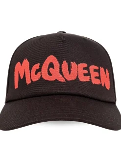 ALEXANDER McQUEEN Cappello da baseball con stampa