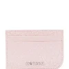 ALEXANDER McQUEEN Card holder with crackle effect