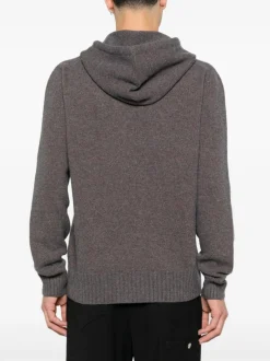 ALEXANDER McQUEEN Hooded sweatshirt with Skull embroidery