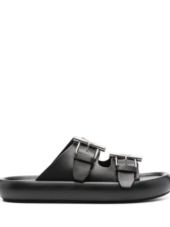 ALEXANDER McQUEEN Leather sandals