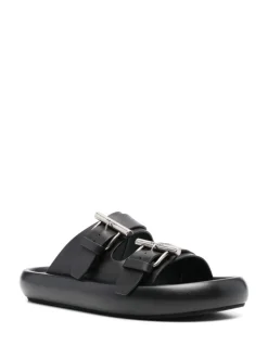 ALEXANDER McQUEEN Leather sandals
