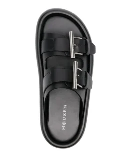 ALEXANDER McQUEEN Leather sandals