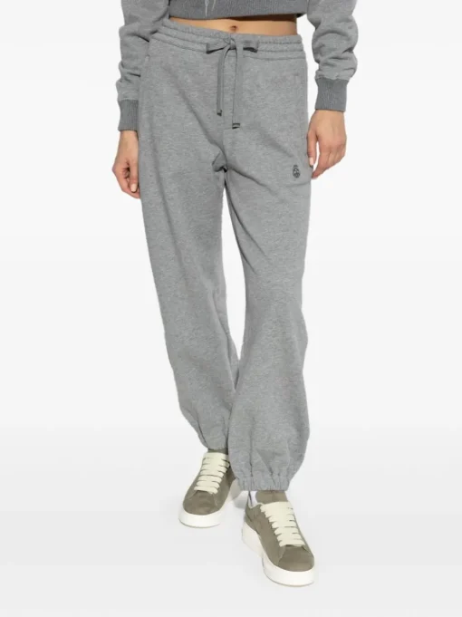 ALEXANDER McQUEEN logo-embroidered track pants