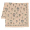 ALEXANDER McQUEEN Scarf with skull