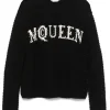 ALEXANDER McQUEEN sweater with inlaid logo