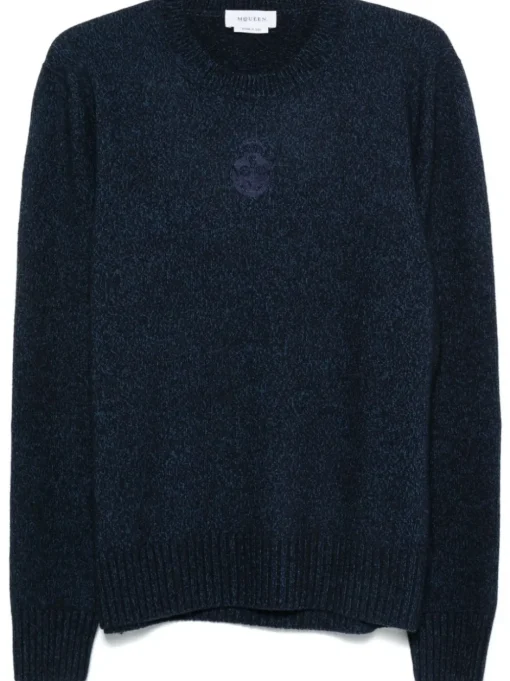 ALEXANDER McQUEEN Sweater with embroidery
