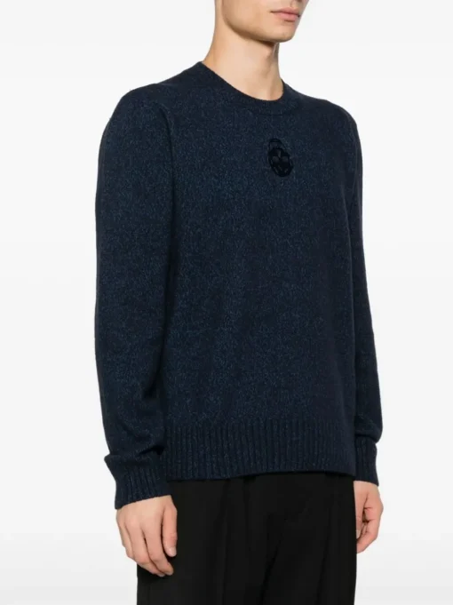 ALEXANDER McQUEEN Sweater with embroidery