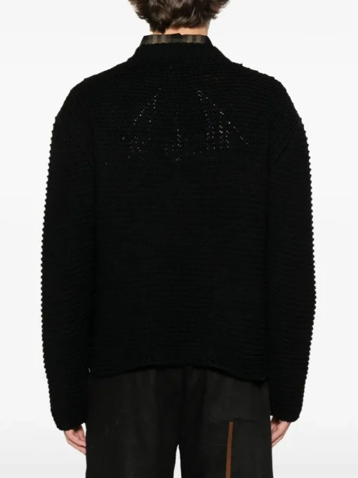 ALEXANDER McQUEEN sweater with inlaid logo