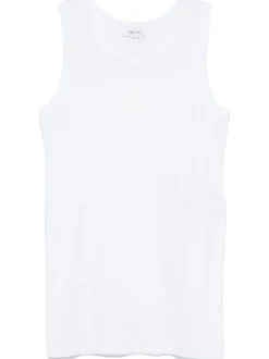 ALEXANDER McQUEEN Tank top with Skull embroidery
