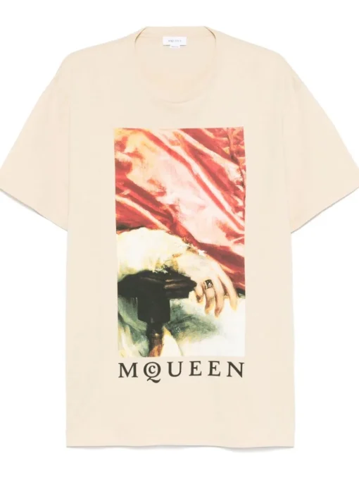 ALEXANDER McQUEEN T-shirt with graphic print