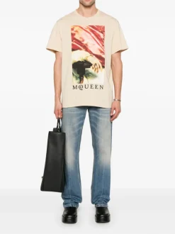 ALEXANDER McQUEEN T-shirt with graphic print