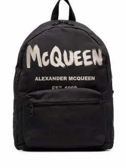 ALEXANDER McQUEEN Zaino Metropolitan con stampa