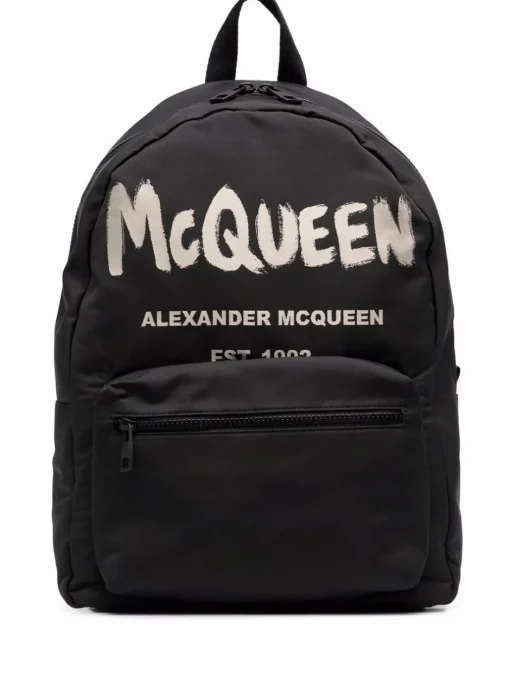 ALEXANDER McQUEEN Zaino Metropolitan con stampa