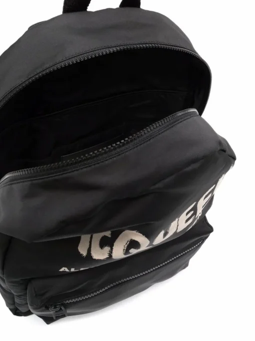 ALEXANDER McQUEEN Zaino Metropolitan con stampa