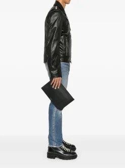 ALEXANDER McQUEEN Clutch with logo