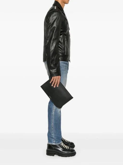 ALEXANDER McQUEEN Clutch with logo
