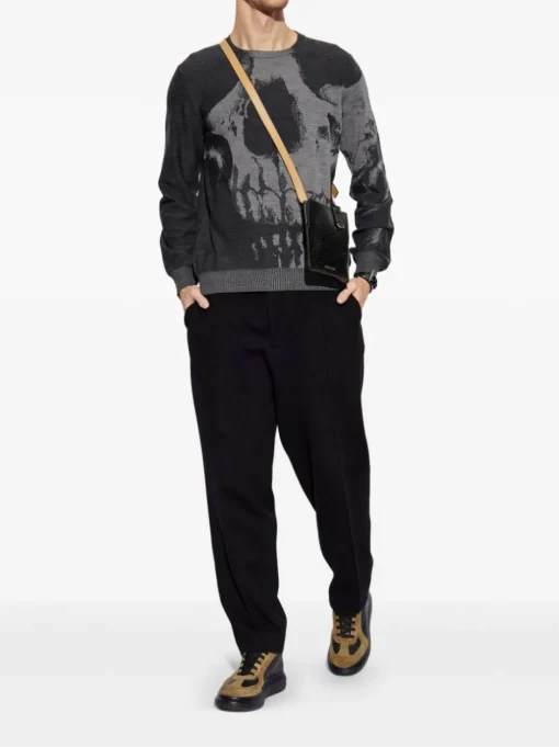 ALEXANDER McQUEEN Skull sweater