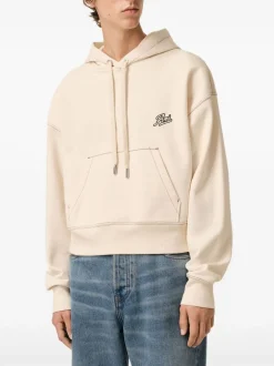 AMI PARIS Ami Signature hooded sweatshirt