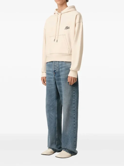 AMI PARIS Ami Signature hooded sweatshirt