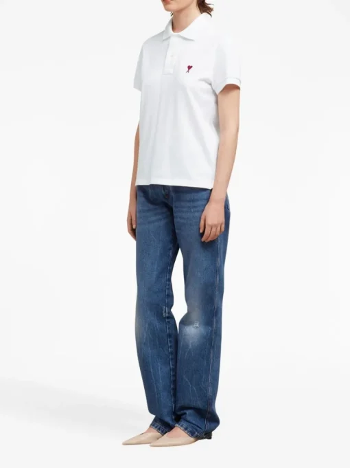 AMI PARIS Polo Ami De Coeur