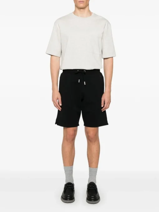 AMI PARIS Shorts with Ami de Coeur embroidery