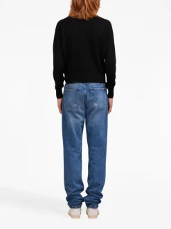 AMI PARIS Sweater with embroidery