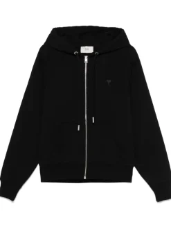 AMI PARIS Sweatshirt with Ami De Coeur embroidery