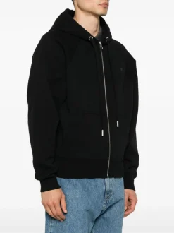 AMI PARIS Sweatshirt with Ami De Coeur embroidery