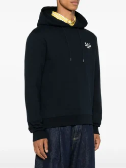 A.P.C. Felpa con cappuccio