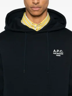 A.P.C. Felpa con cappuccio