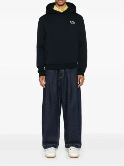 A.P.C. Felpa con cappuccio