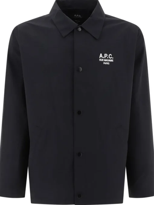A.P.C. Regis shirt jacket with embroidery