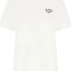 A.P.C. T-shirt with embroidery