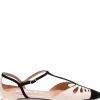AQUAZZURA Ballet flats with cut-out detail