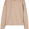 BALMAIN Asymmetric sweatshirt with open shoulders