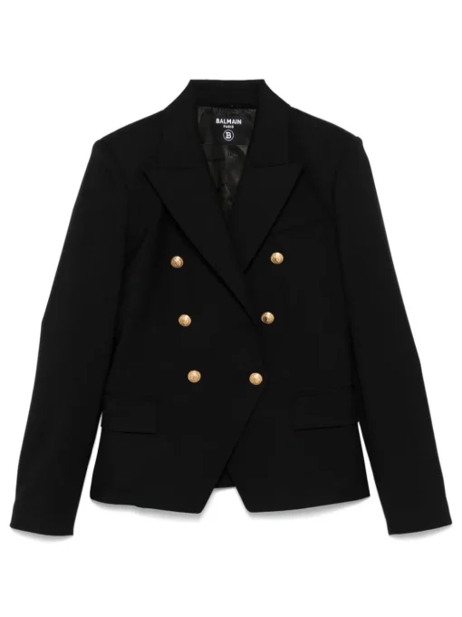Kids BALMAIN KIDS Blazer with embossed buttons