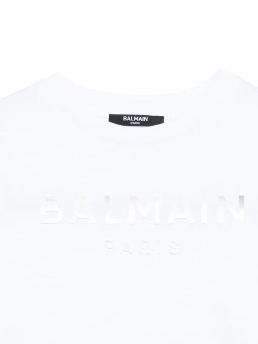 Kids BALMAIN KIDS Tank top with rubberized logo