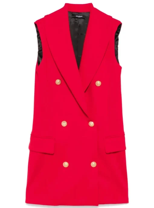 Kids BALMAIN KIDS Dress with embossed buttoning