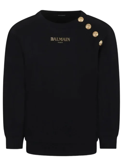 Kids/BOY BALMAIN KIDS Sweatshirt with logo print