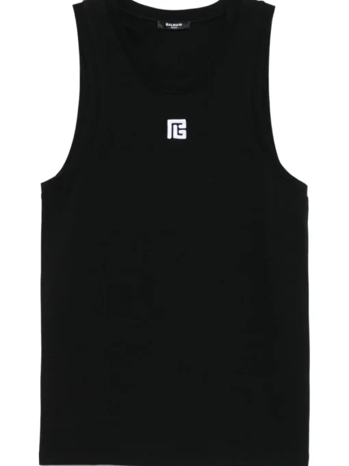 BALMAIN Monogram tank top
